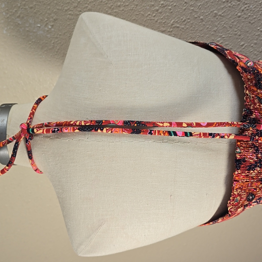 House Of Harlow Floral Halter Maxi Dress - Multicolor - Picture 7 of 11